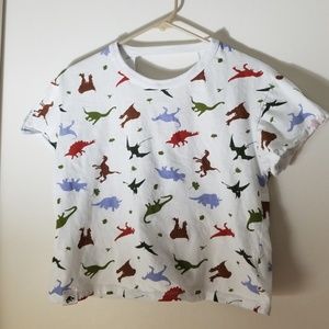 Fashion Tee crop top